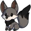 Tiny Fox, Grey